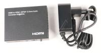 HDMI-audio-extractor met SPDIF en 3,5mm stereo-uitgang